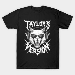 death metal taylors cat version T-Shirt